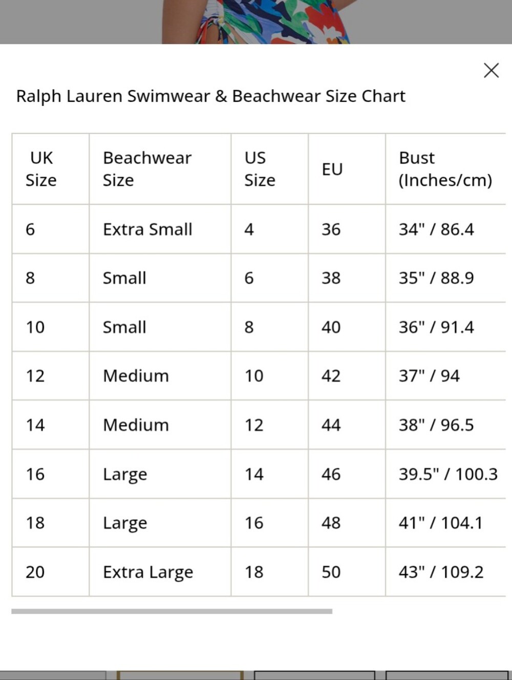 NWT Lauren Ralph Lauren Floral Ruched One Piece Swimsuit Size 8 MSRP $165 - Picture 14 of 14